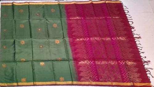 SOFT SILK SAREE WITH BLOUSE